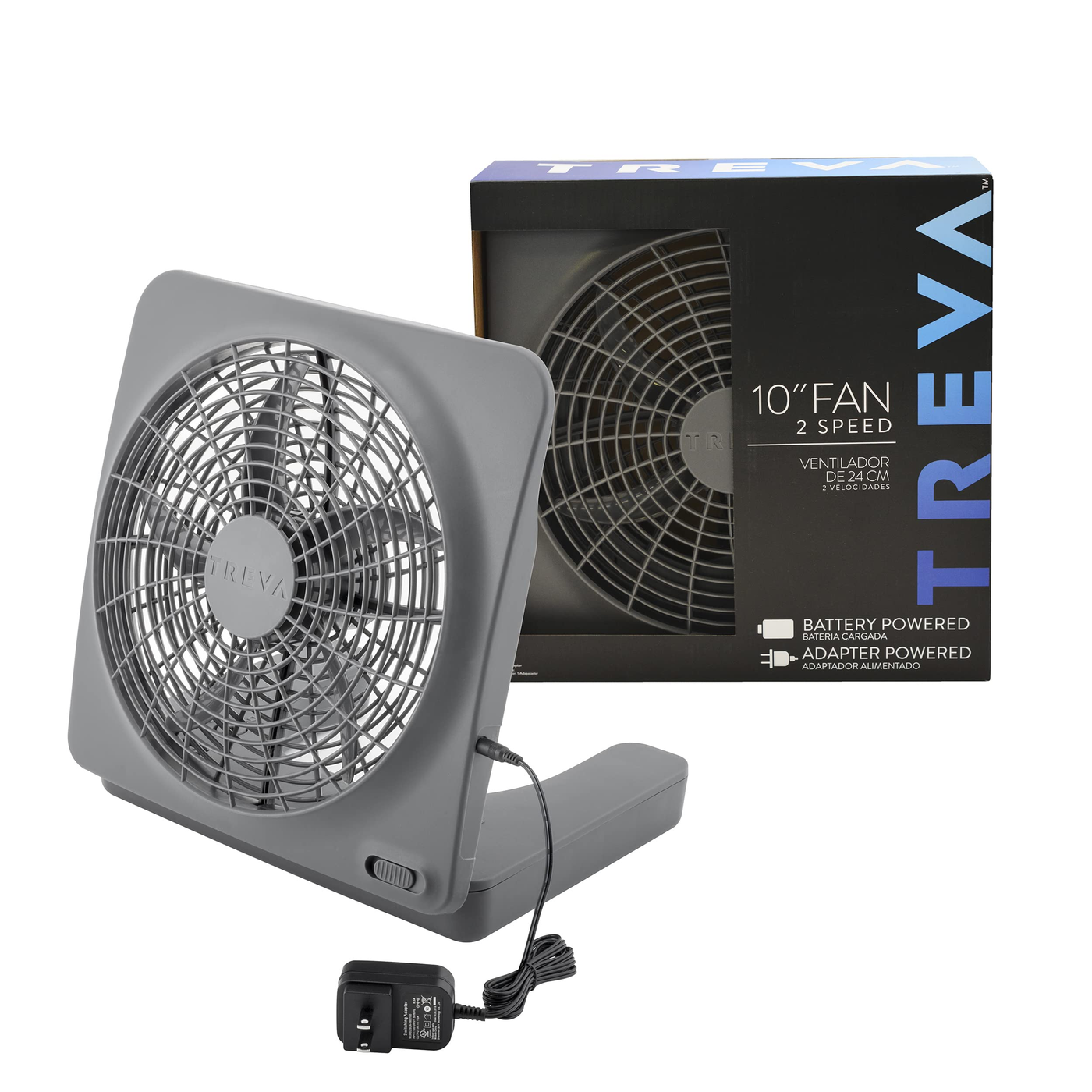 Battery Tent Fan (AA-powered) XL 10-inch product photo